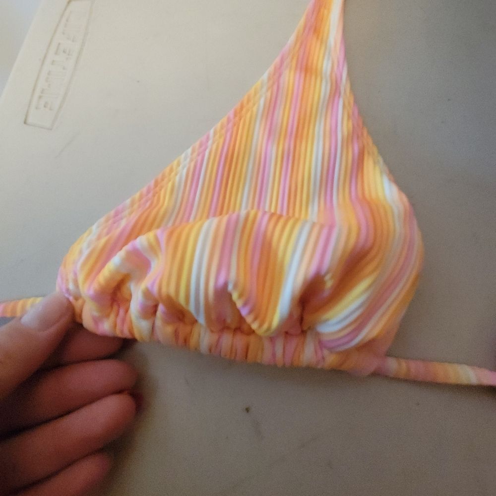 Wild Fable Multicolor Striped Bikini Top - Picture 4 of 10